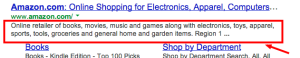 meta description