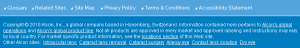 Footer Links